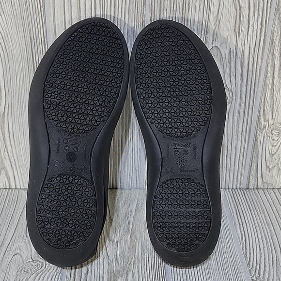 CROCS Kadee Black Flats, Women's Size 6 - Picture 7 of 11